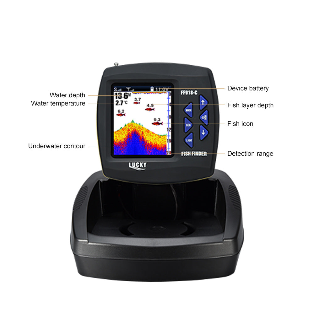 Spear FF918C-W – Lucky Fish Finder - Official Online Store