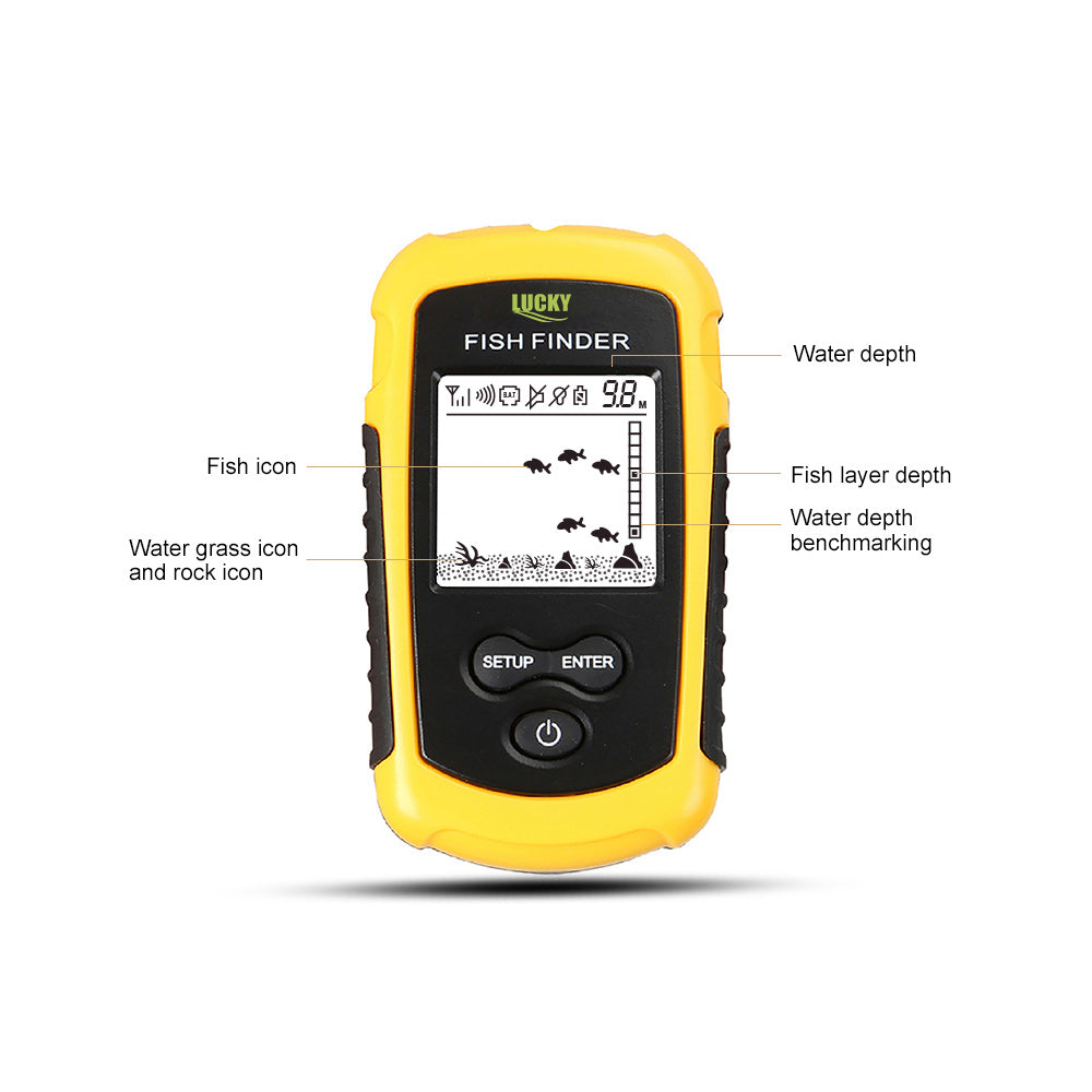 handheld fish finders Classic FF1108-W – Lucky Fish Finder