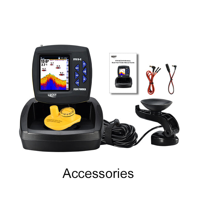 fish finder accessory Spear FF918C-WT