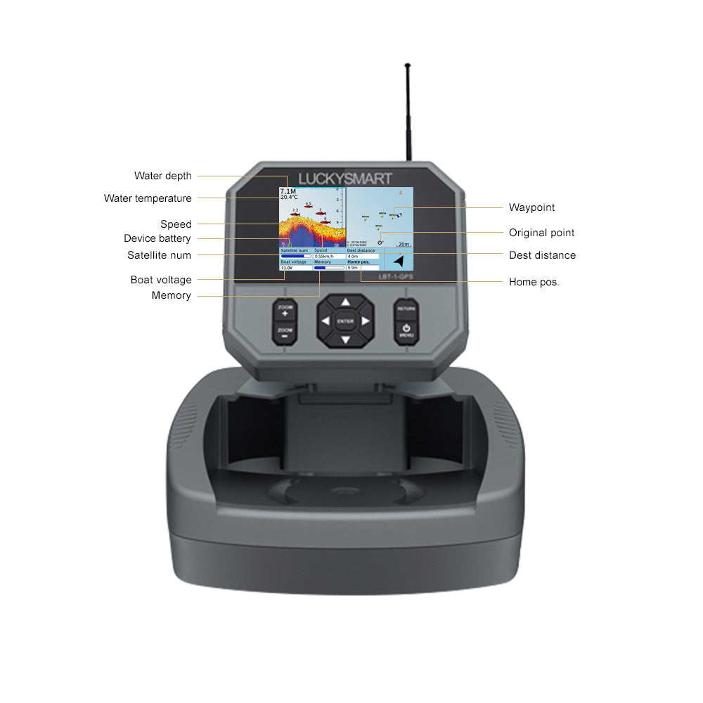 bait boat fish finders Diver LBT-1-GPS