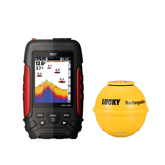 Lucky Fish Finder 45m (147ft) Depth 150m (492ft) Wireless Operation